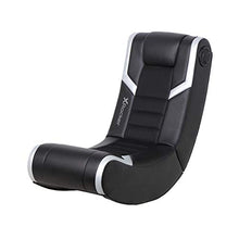 Load image into Gallery viewer, X Rocker 5110301 Eclipse Floor Rocker 2.0 BT, 31" x 16.5" x 27.5", Black/Silver
