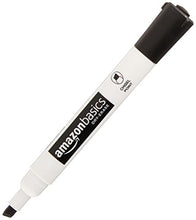 Load image into Gallery viewer, AmazonBasics Low-Odor Dry Erase White Board Markers - Chisel Tip - 12 Pack, Black
