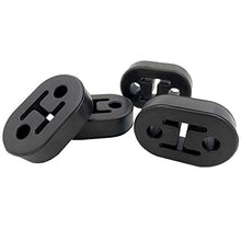Load image into Gallery viewer, Universal Heavy Duty Rubber, Exhaust Tail Pipe Mount Bushing, High Density Bracket Hanger, Insulator Material, Small Part Handles Great Jobs, Not-Easy-Dry-Rot (Pack of 4, 75 mm/2.8 IN)
