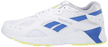 Load image into Gallery viewer, Reebok Unisex Adult's AZTREK Shoes, White/Cold Grey/Crushed Cobalt/Neon Lime 4 M US
