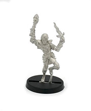 Load image into Gallery viewer, Stonehaven Elf Sorcerer Miniature Figure (for 28mm Scale Table Top War Games) - Made in USA
