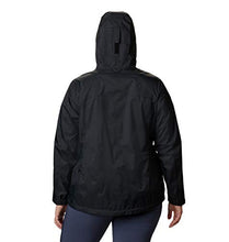 Load image into Gallery viewer, Columbia Women&#39;s EvaPOURation Jacket, Waterproof &amp; Breathable,Black,Medium

