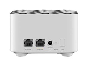 NETGEAR Orbi RBK14-100NAS Whole Home Mesh WiFi System - up to 1.2Gbps high-Performance WiFi with up to 6,000 Square feet of Coverage. Expand Your Home’s WiFi Coverage to Eliminate WiFi Dead Zones