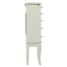 Load image into Gallery viewer, Powell Furniture Jewelry Armoire, White
