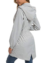 Load image into Gallery viewer, Besshopie Women&#39;s Lightweight Water-Resistant Raincoat Windbreaker Jacket with Hood
