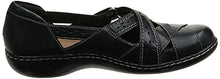 Load image into Gallery viewer, Clarks womens Ashland Spin Q Slip On Loafer, Black, 8.5 US
