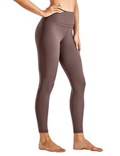 Load image into Gallery viewer, CRZ YOGA Women's Naked Feeling Workout Leggings 25 Inches - 7/8 High Waist Yoga Tight Pants Purple Taupe Medium
