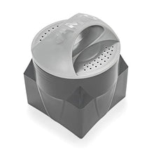 Load image into Gallery viewer, Camco RV Magnetic Bumper Cap | Allows for Convenient Storage of Your 4-in-1 Adapter During Travel | Features a Vented Cap for Air Flow While in Storage (40335), Gray
