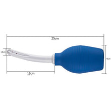 Load image into Gallery viewer, Enema Bulb Clean Anal Vaginal Silicone Douche for Men Women and Men (Blue Color) - Comfortable Medical Kits
