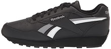 Load image into Gallery viewer, Reebok Unisex Rewind Run Sneaker, Black/Pure Grey/White, 10.5 US Men
