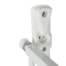 Load image into Gallery viewer, Munchkin Extending XL Tall and Wide Baby Gate,  Hardware Mounted Safety Gate for Stairs, Hallways and Doors, Extends 33&quot; - 56&quot; Wide, Metal, White
