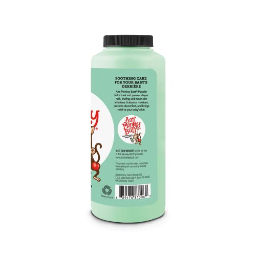 Load image into Gallery viewer, Anti Monkey Butt Baby Powder with Calamine - Prevents Diaper Rash and Absorbs Moisture - Talc Free - 6 Ounces - Pack of 1