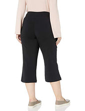 Load image into Gallery viewer, Jockey Women's Slim Capri Flare, Deep Black, 3X
