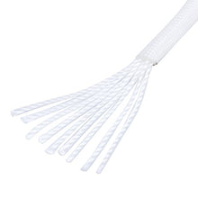 Load image into Gallery viewer, ZJchao 9 Strand 550 Luminous Glow in The Dark Paracord Parachute Cord (White, 50ft)
