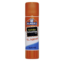 Load image into Gallery viewer, Elmer&#39;s All Purpose School Glue Sticks, Washable, 6g, 8 Count (E5004), White
