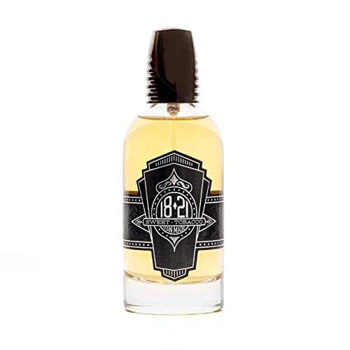 18.21 Man Made Men’s Cologne, Tobacco Vanilla Fragrance, 3.4 fl. oz - Long-Lasting Eau de Parfum for Men, Sweet Scent with Woodsy Undertones - Eau de Toilette with Masculine Aromatics