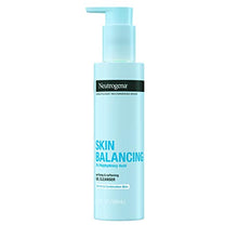 Load image into Gallery viewer, Neutrogena Skin Balancing Purifying Gel Cleanser with 2% Polyhydroxy Acid (PHA), Softening Face Wash for Normal &amp; Combo Skin, Paraben-Free, Soap-Free, Sulfate-Free, 6.3 oz
