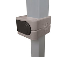 Load image into Gallery viewer, E-Z UP Inc. AMB3SBKF10SG Ambassador Instant Canopy Shelter Tent, 10' x 10', Steel Gray
