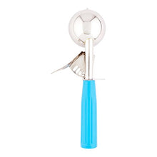 Load image into Gallery viewer, Met Lux 2.75 Ounce Portion Scoop, 1 Durable Cookie Scoop - #16, With Blue Handle, Stainless Steel Disher, For Portion Control, Scoop Cookie Dough, Cupcake Batter, or Ice Cream - Restaurantware
