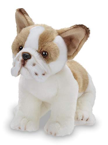 Bearington Collection Frenchie Plush Stuffed Animal French Bulldog Puppy Dog, 13 inch