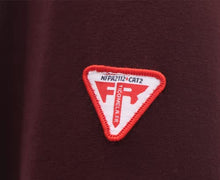 Load image into Gallery viewer, TICOMELA FR Sweatshirt FR Hoodie Pullover Shirts 7.5oz Lightweight Two Tone Gray/Maroon Flame Resistant Hooded Shirts
