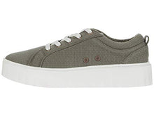 Load image into Gallery viewer, Roxy Women&#39;s Sheilahh Slip On Platform Sneaker Shoe, Olive , 9 medium US
