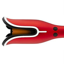 Load image into Gallery viewer, CHI Spin N Curl Ceramic Rotating Curler, Ruby Red. Ideal for Shoulder-Length Hair between 6-16” inches.
