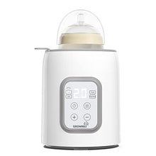 Load image into Gallery viewer, Bottle Warmer, GROWNSY 8-in-1 Fast Baby Milk Warmer with Timer for Breastmilk or Formula, Accurate Temperature Control, with Defrost, Sterili-zing, Keep, Heat Baby Food Jars Function

