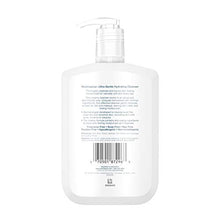 Load image into Gallery viewer, Neutrogena Ultra Gentle Hydrating Daily Facial Cleanser for Sensitive Skin, Acne, Eczema &amp; Rosacea, Oil-Free, Soap-Free, Hypoallergenic &amp; Non-Comedogenic Creamy Face Wash, 12 fl. oz
