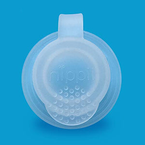 Nippii Baby Freezable Teether Pacifier Fill with Water. Freezable Pacifier Provides Cold Soothing Gum Teething Relief for Teething Babies