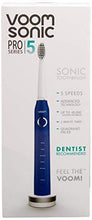 Load image into Gallery viewer, Voom Sonic Pro 5 Series Rechargeable Electronic Toothbrush | Dentist Recommended | Advanced Oral Care | 2 Minute Timer with Quadrant Pacing | 5 Adjustable Speeds | Soft Dupont Nylon Bristles
