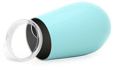 Load image into Gallery viewer, Simple Modern Spirit 12oz Wine Tumbler Glass with Lid - Vacuum Coffee Mug Stemless Cup 18/8 Stainless Steel -Caribbean
