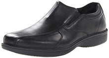 Load image into Gallery viewer, Clarks Men's Wader Twin Non-Slip Loafer, Black Leather, 10 Medium
