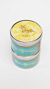 Starfish Oils Blue Mountain Coffee Candle - 6oz 2 Candles per Pack. This Candle is Hand-Poured with All Natural, 100% Pure, Authentic Jamaican Blue Mountain Coffee.