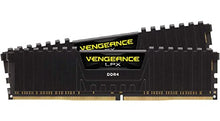 Load image into Gallery viewer, Corsair Vengeance LPX 16GB (2x8GB) DDR4 DRAM 3200MHz C16 Desktop Memory Kit - Black (CMK16GX4M2B3200C16)
