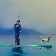 Load image into Gallery viewer, EDOSTORY Inflatable Stand Up Paddle Board (10'6 x 31.5'' x 6'') with Accessories Carry Bag, Wide Stance, Bottom Fin for Paddling, Non-Slip Deck, Surf Control, Youth &amp; Adult Standing Boat A
