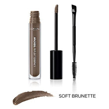 Load image into Gallery viewer, L&#39;Oreal Paris Unbelieva-Brow Longwear Waterproof Tinted Brow Gel, No Smudge, No Transfer, Sweat-Resistant, Soft Brunette, 0.15 fl oz
