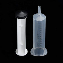 Load image into Gallery viewer, 3 Pack 150ml Syringes, Large Plastic Garden Syringe for Scientific Labs, Watering, Refilling
