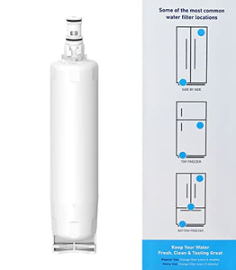 NRP 3-pack Premium Refrigerator Water Filter 4396508 Replacement for Whirlpool 4396547, 4396510, LC400V, EDR5RXD1 & More | NSF Certified 53, 372, 401