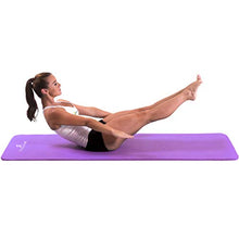 Load image into Gallery viewer, ProsourceFit Extra Thick Yoga and Pilates Mat 1/2" - Purple
