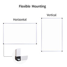 Load image into Gallery viewer, VIZ-PRO Magnetic Dry Erase Board, 36 X 24 Inches, Silver Aluminium Frame
