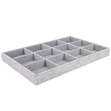 Load image into Gallery viewer, Autoark Ice Velvet Stackable Jewelry Tray Showcase Display Organizer,Set of 3,AJ-075
