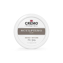 Load image into Gallery viewer, Cremo Premium Barber Grade Hair Styling Sculpting Clay, High Hold, Matte Finish, 4 Oz

