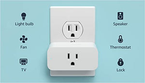 Amazon Smart Plug, for home automation, Works with Alexa- A Certified for Humans Device