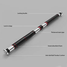 Load image into Gallery viewer, Doorway Pull Up and Chin Up Bar Upper Body Workout Bar for Home Gym Exercise Fitness &amp; 440 LBS
