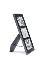 Load image into Gallery viewer, Malden - 951-346 4x6 3-Opening Collage Picture Frame - Displays Three 4x6 Pictures - Black
