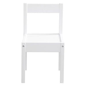 Baby Relax Hunter 3 Piece Kiddy Table and Chair Set, White