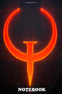 Notebook: Quake , Journal for Writing, College Ruled Size 6" x 9", 110 Pages