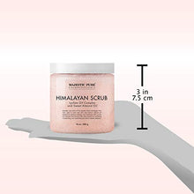 Load image into Gallery viewer, Majestic Pure Himalayan Salt Body Scrub with Lychee Oil, Exfoliating Salt Scrub to Exfoliate &amp; Moisturize Skin, Deep Cleansing - 10 oz
