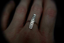 Load image into Gallery viewer, Moon Phase Ring, Moon Phase Jewelry, Moon Phase, Moon Ring, Sterling Silver Ring, Stacking Rings, Dainty Ring, Silver Moon Ring, Simple Ring
